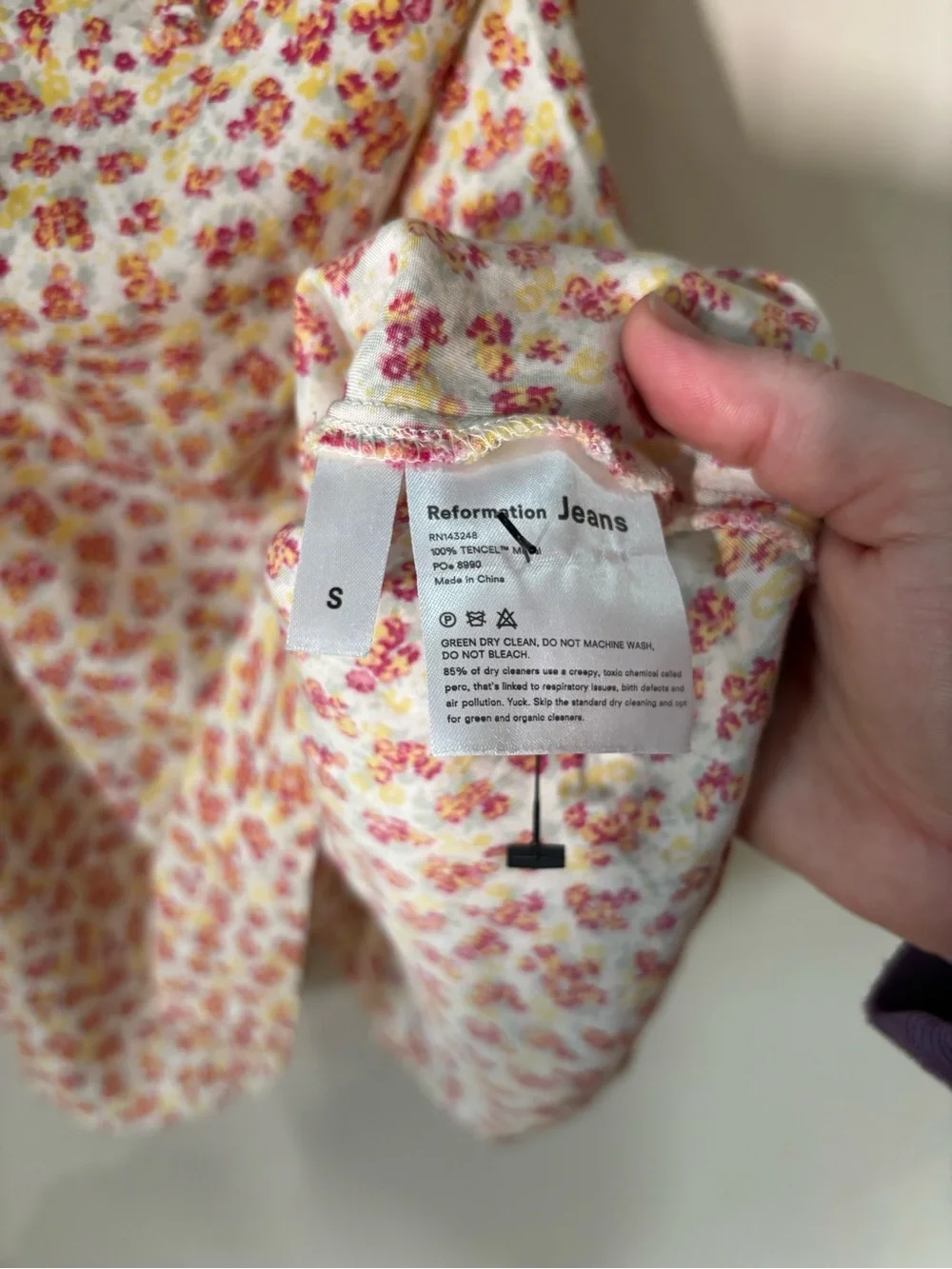 Reformation Floral Spaghetti Strap Sundress - Picture 4 of 4